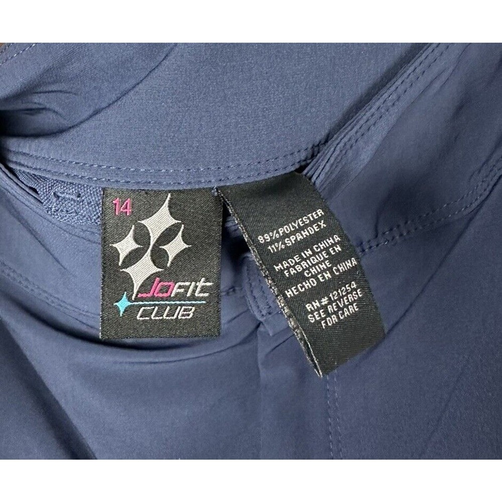Jofit Blue Ankle Pants - Picture 3 of 3